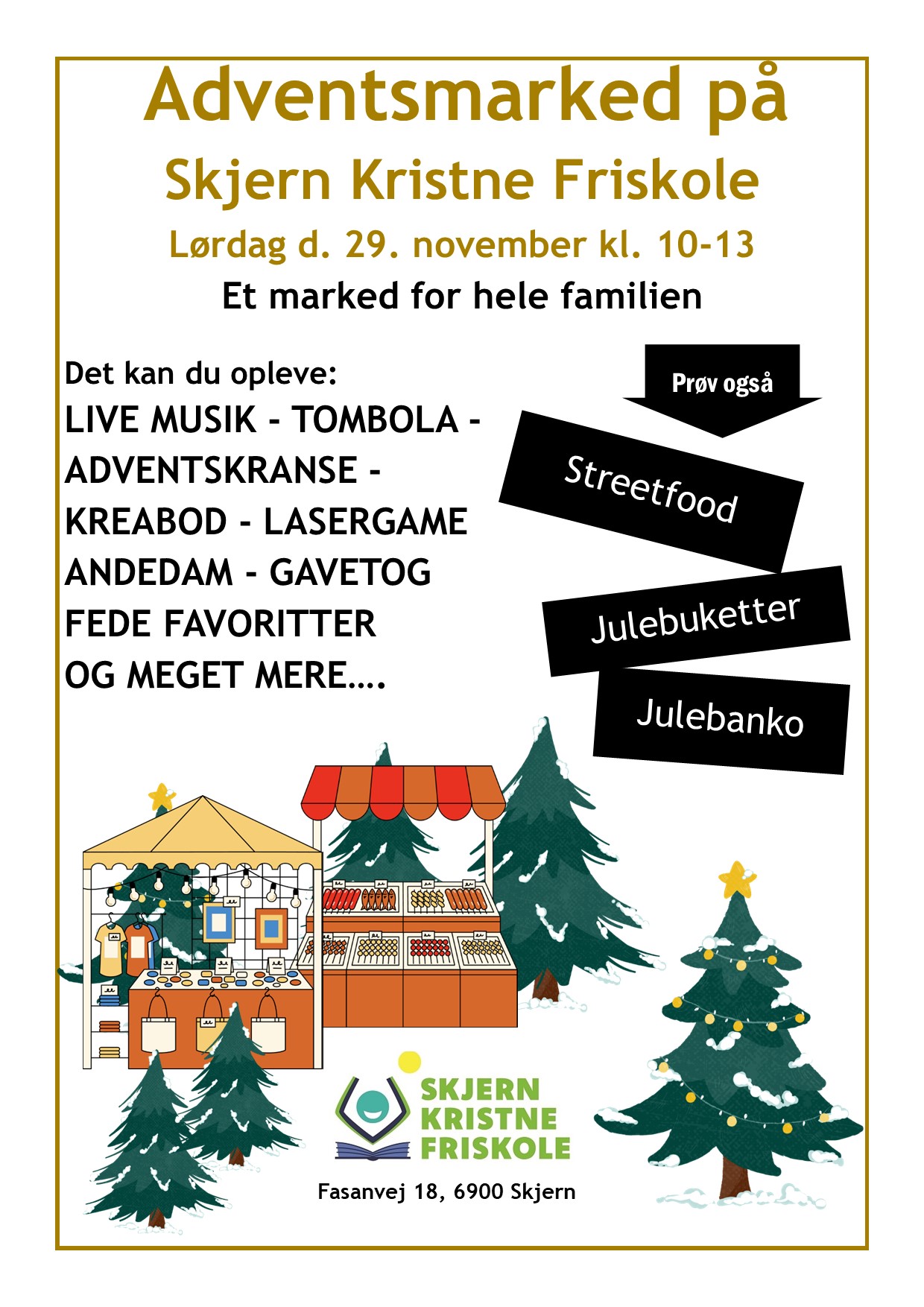 Plakat - adventsmarked 2025